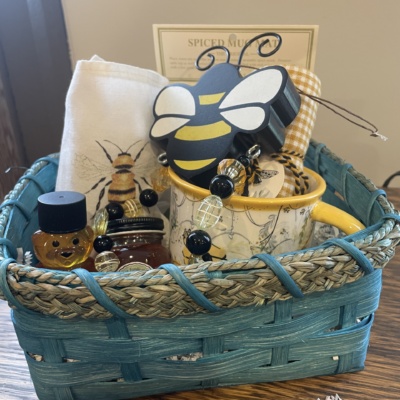 Honey Bee Gift Basket