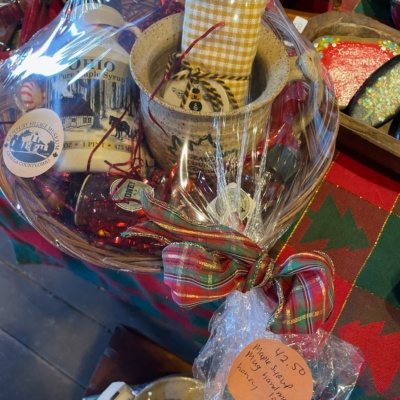 Maple Syrup and Mug Basket